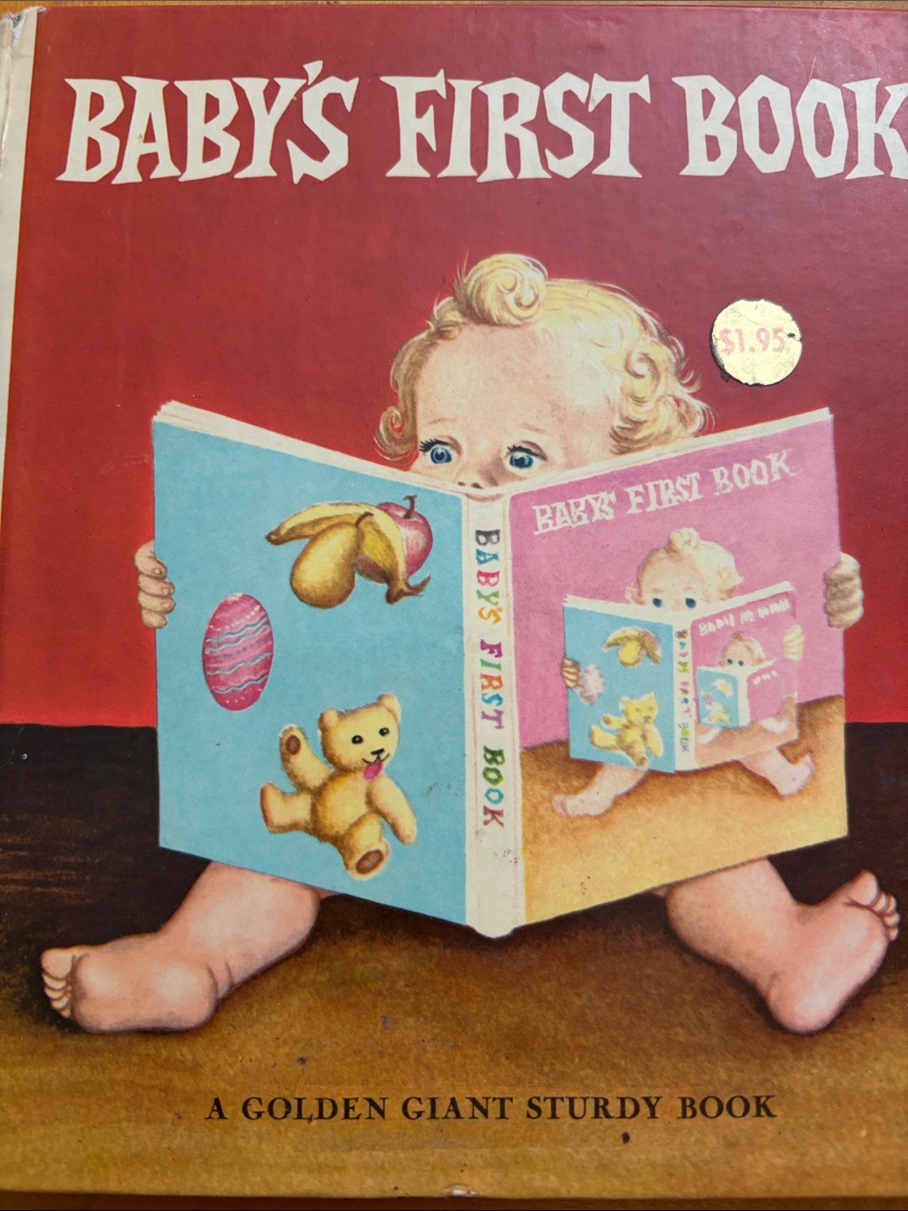 Baby's First Book - Pink and Blue Board Book by